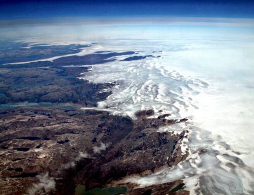 What melting ice is uncovering